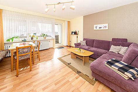 Sitzgruppe im Wohnzimmer